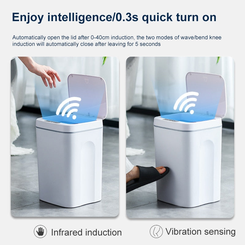 Smart Sensor Trash Can - BOMB