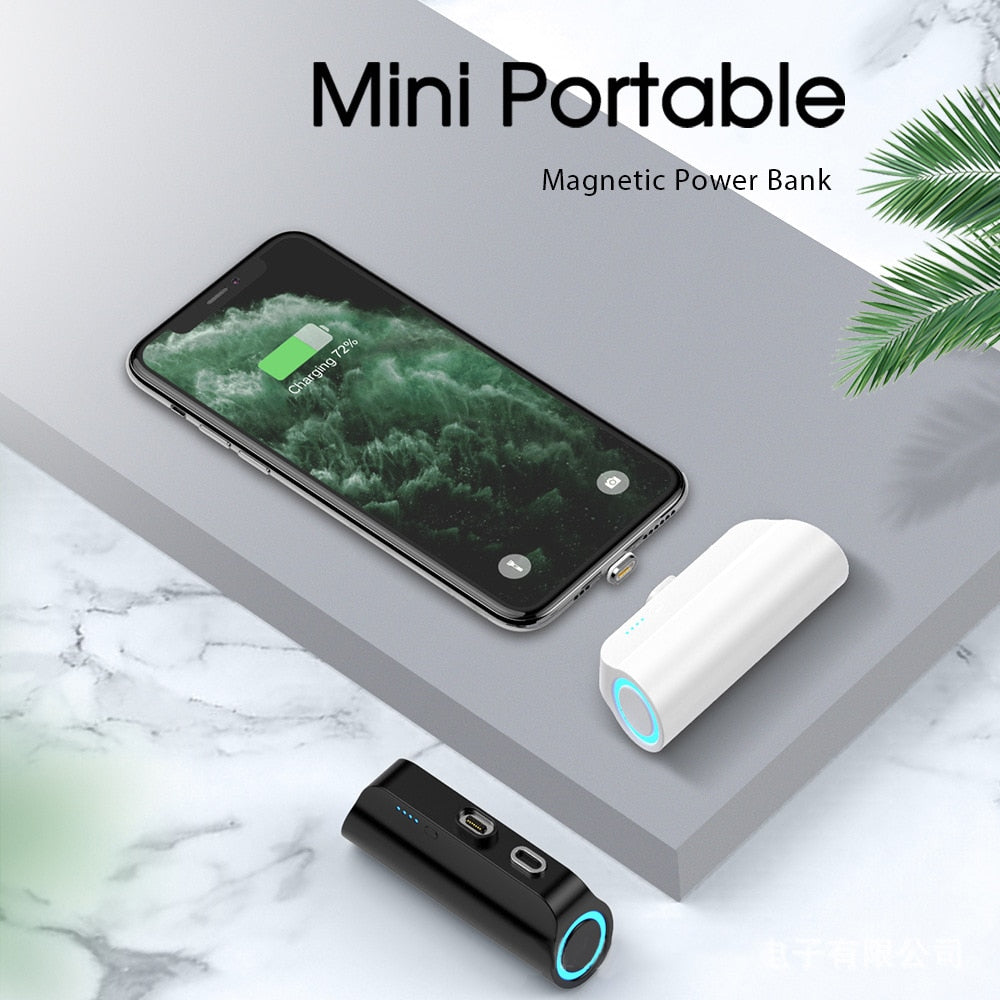 Mini Portable Power Bank Back - BOMB