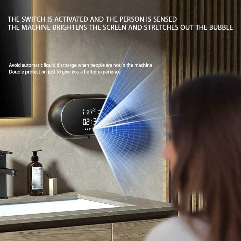 LED Temperature Display Automatic Soap Dispensers - BOMB