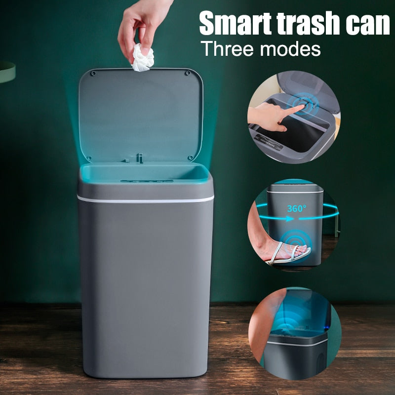 Smart Sensor Trash Can - BOMB