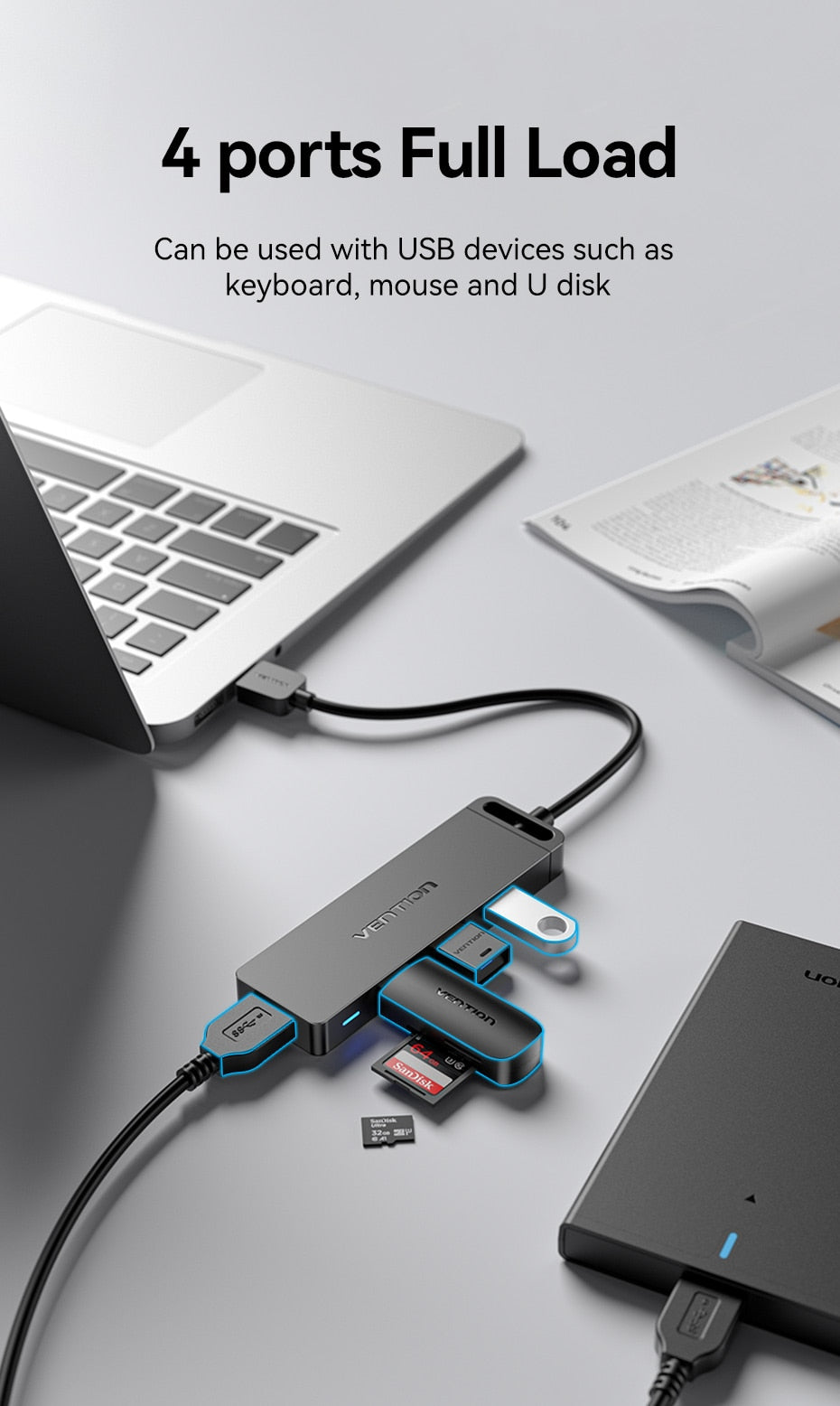 USB 3.0 Multi USB Splitter - BOMB