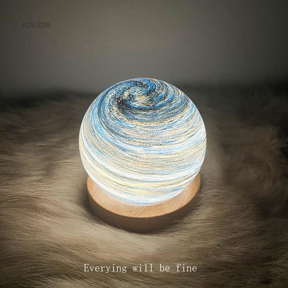 Galaxy Crystal Ball Night Light